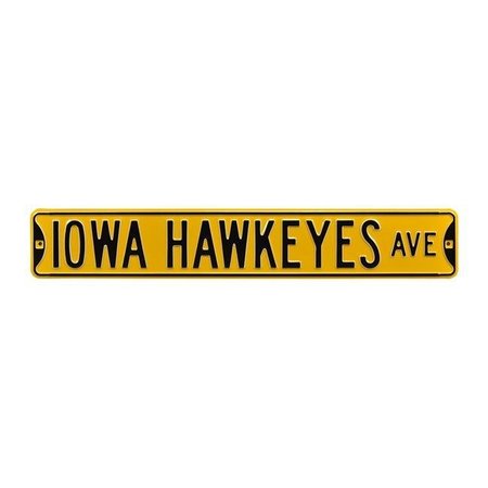 AUTHENTIC STREET SIGNS Authentic Street Signs 70084 Iowa Hawkeyes Avenue Street Sign 70084